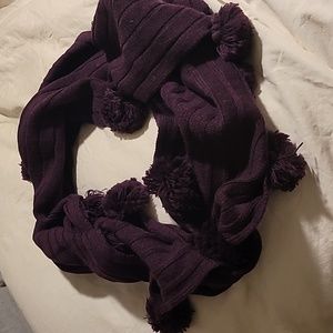 Wool wrap scarf